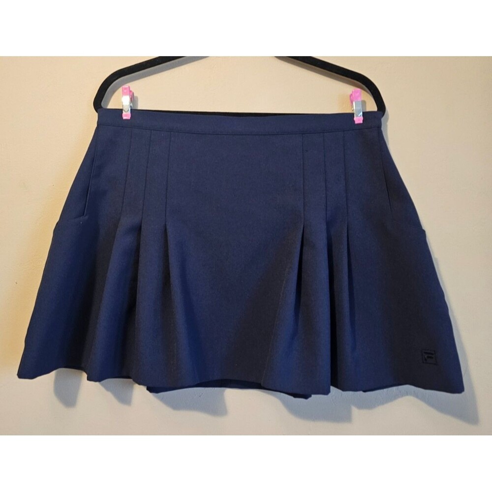 Fila Tennis classic Pleated Skirt Womens size 16 Blue classic, pickleball